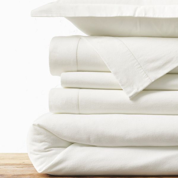 Lands' End Supima Flannel Duvet Cover or Sham