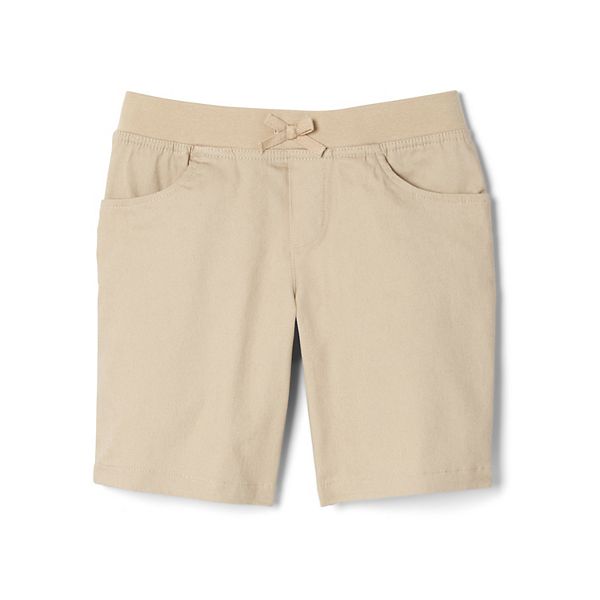Girls 420 French Toast PullOn Twill Shorts