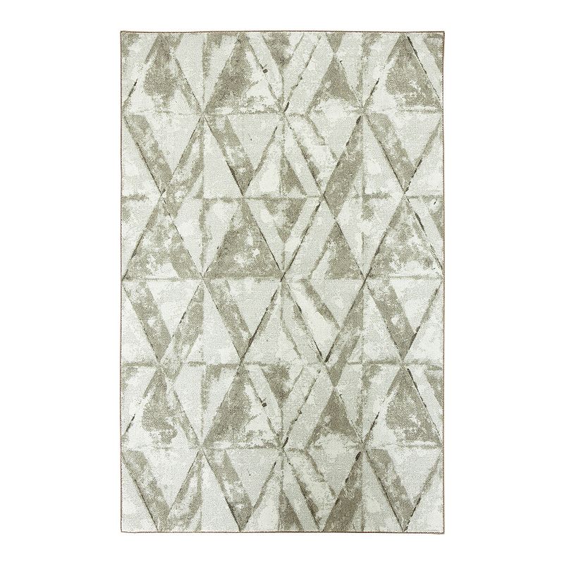 Mohawk Home Prismatic EverStrand Trilateral Rug, Grey, 8X10 Ft