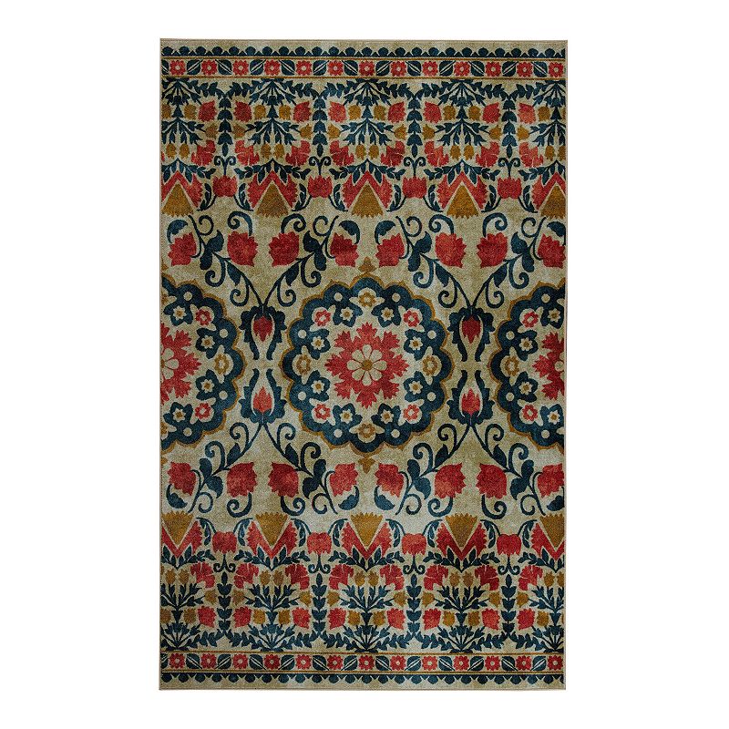 Mohawk Home Prismatic EverStrand Tyrell Rug, Pink, 8X10 Ft