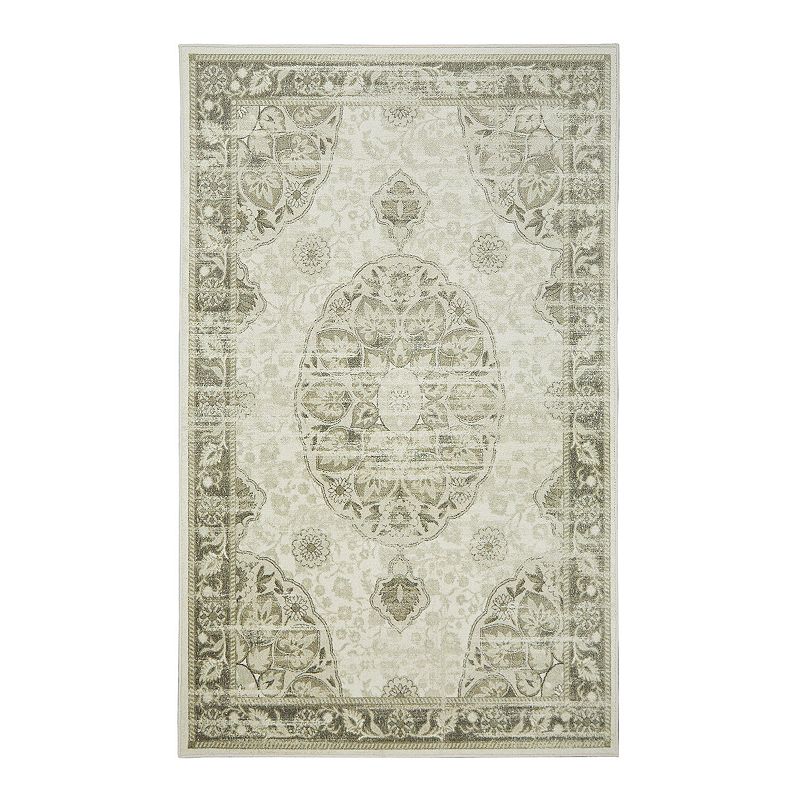 Mohawk Home Prismatic EverStrand Victoria Rug, Beig/Green, 8X10 Ft