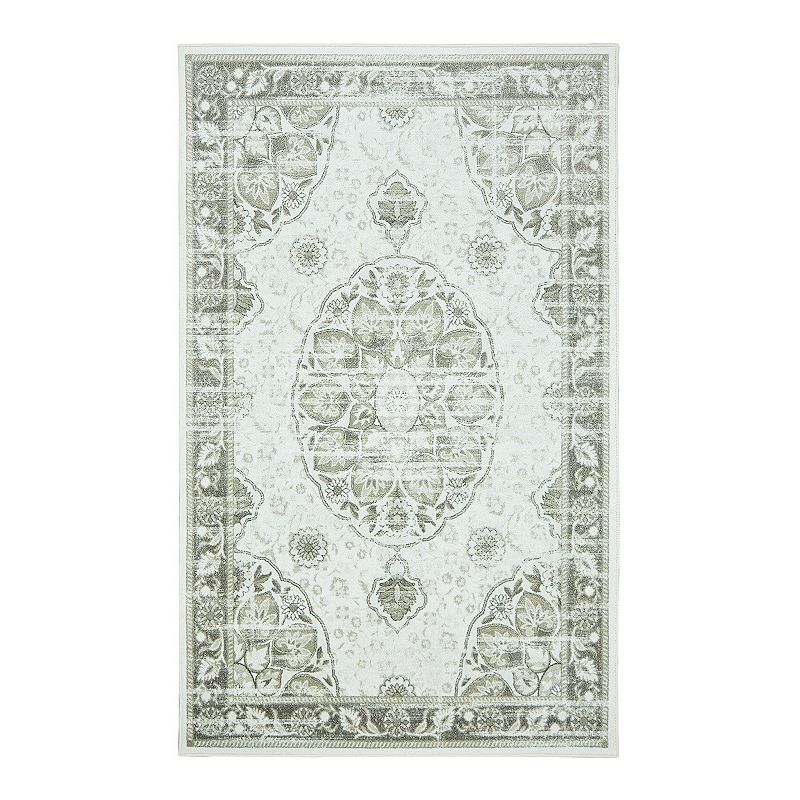 Mohawk Home Prismatic EverStrand Victoria Rug, Grey, 5X8 Ft