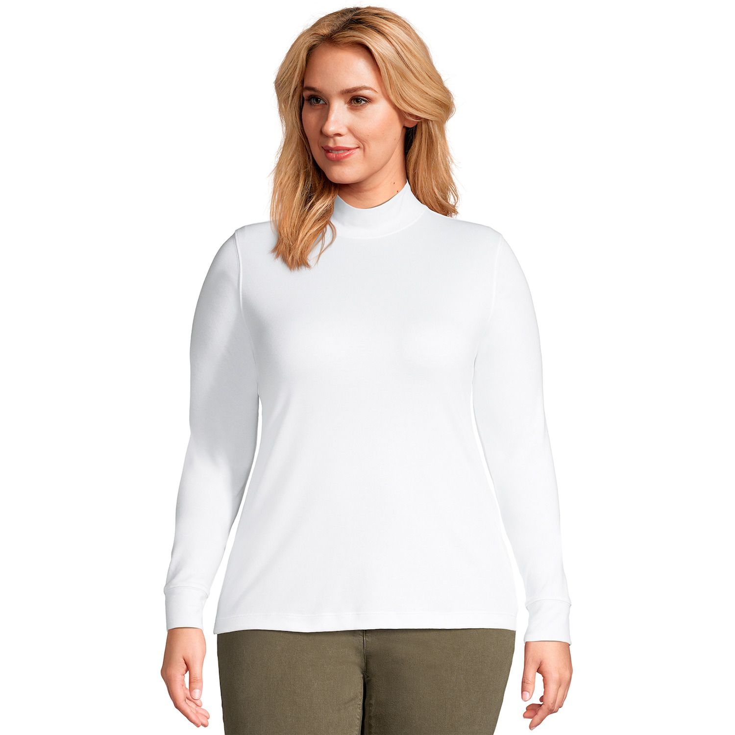 kohls womens mock turtleneck