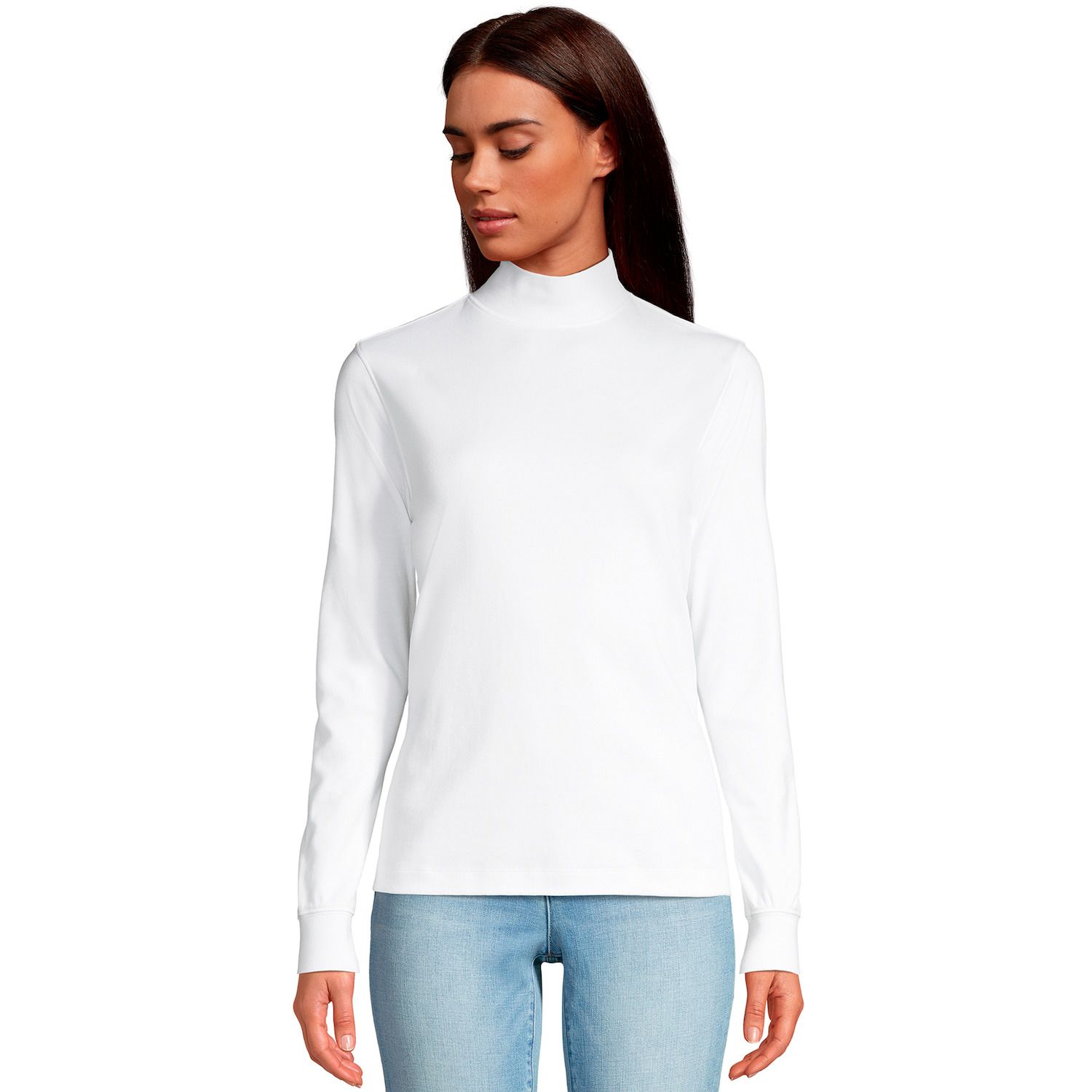 kohls womens mock turtleneck