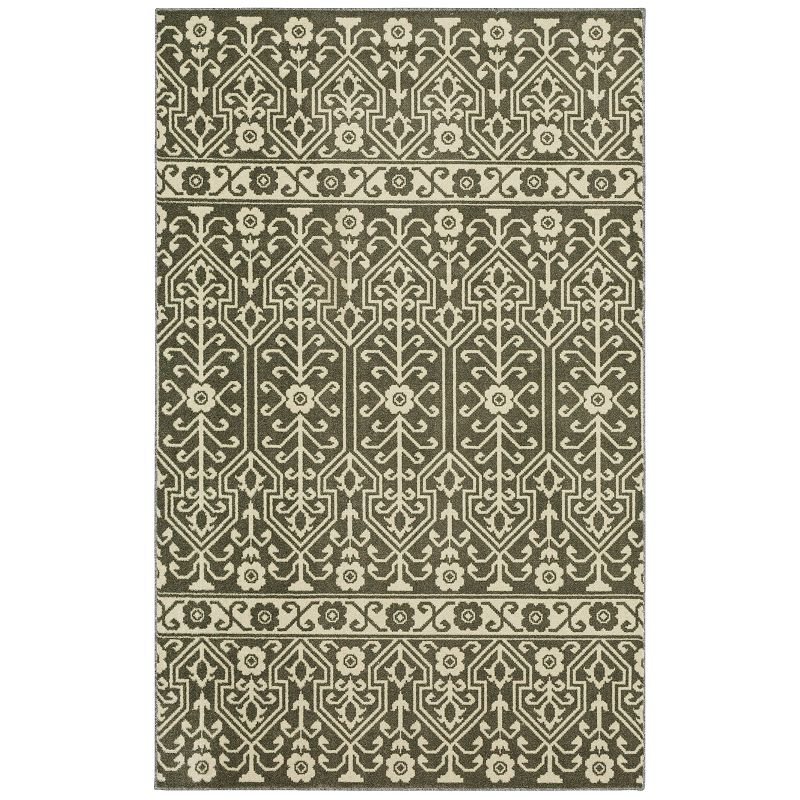 Mohawk Home Prismatic EverStrand Spheros Rug, Grey, 5X8 Ft