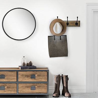 Belle Maison 3-Hook Wall Decor