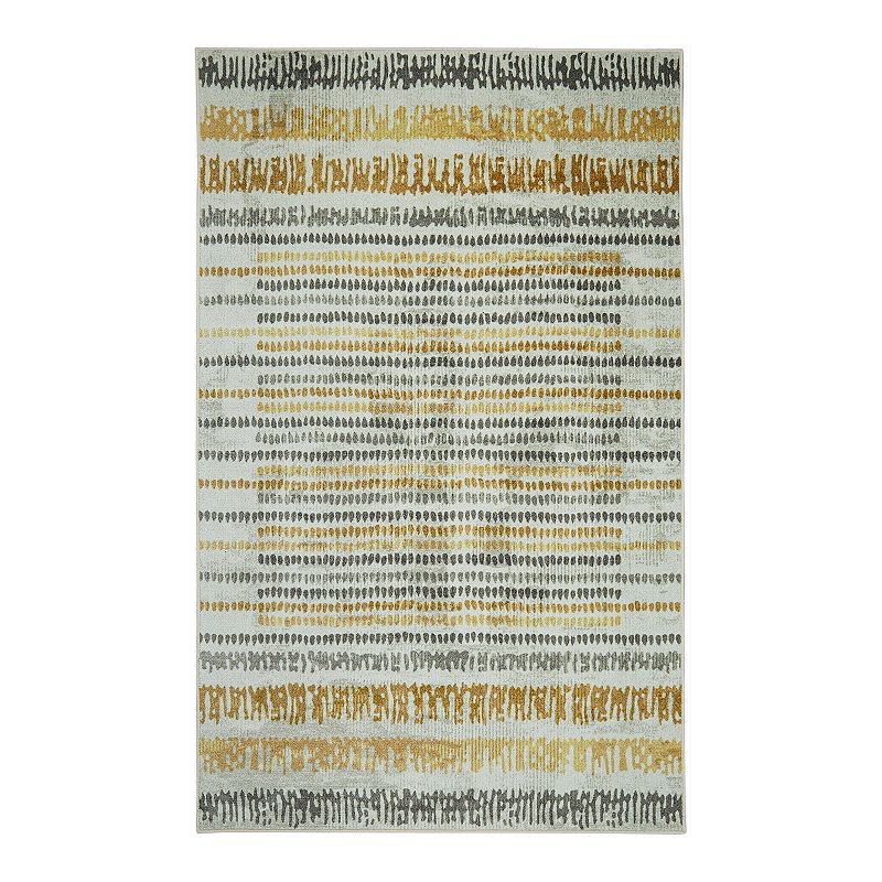 Mohawk Home Prismatic EverStrand Tana Rug, Yellow, 5X8 Ft