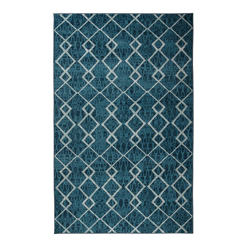 Mohawk Home Prismatic EverStrand Tate Rug, Blue, 8X10 Ft