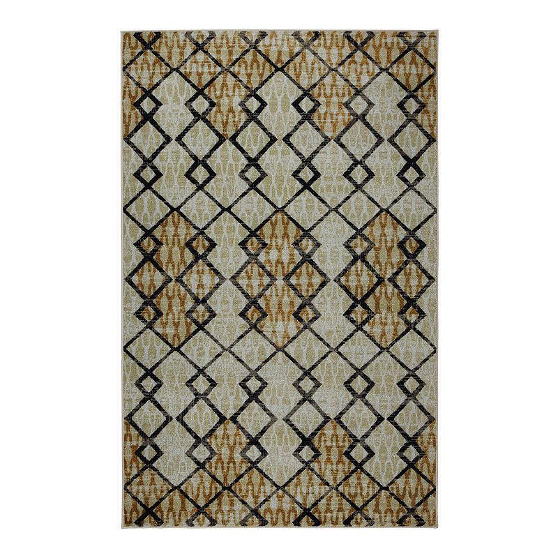 Mohawk Home Prismatic EverStrand Tate Rug, Brown, 5X8 Ft