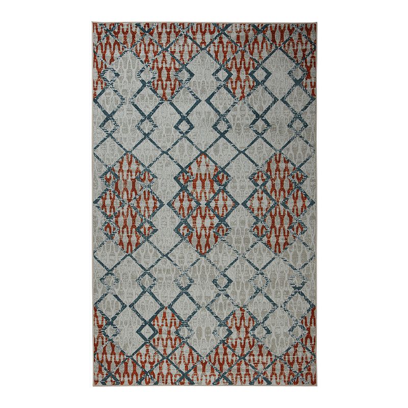 Mohawk Home Prismatic EverStrand Tate Rug, Grey, 5X8 Ft