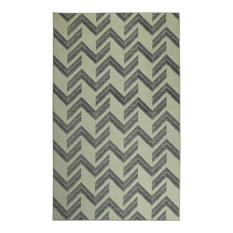 Mohawk Home Prismatic EverStrand Thacker Rug, Beig/Green, 8X10 Ft
