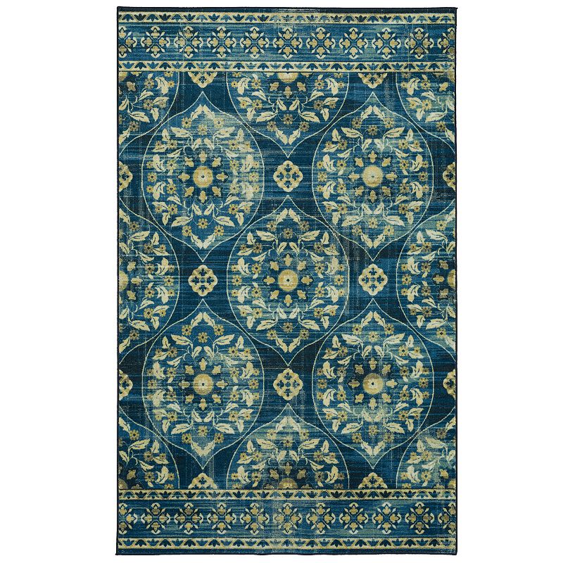 59190798 Mohawk Home Prismatic EverStrand Hartton Rug, Blue sku 59190798