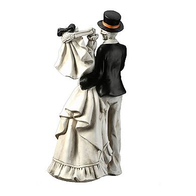 National Tree Company Skeleton Couple Table Decor