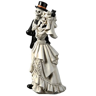 National Tree Company Skeleton Couple Table Decor