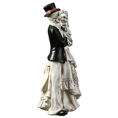 National Tree Company Skeleton Couple Table Decor