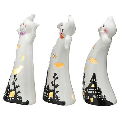 National Tree Company Halloween Ghosts Table Decor 3-piece Set
