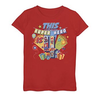 Girls 7-16 Marvel This Super Hero Is 4 Graphic Tee