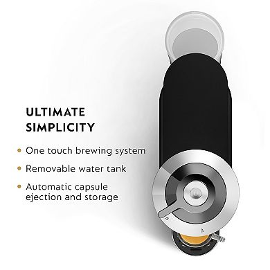 Nespresso Vertuo Next Deluxe Coffee & Espresso Maker with Aeroccino Milk Frother by DeLonghi