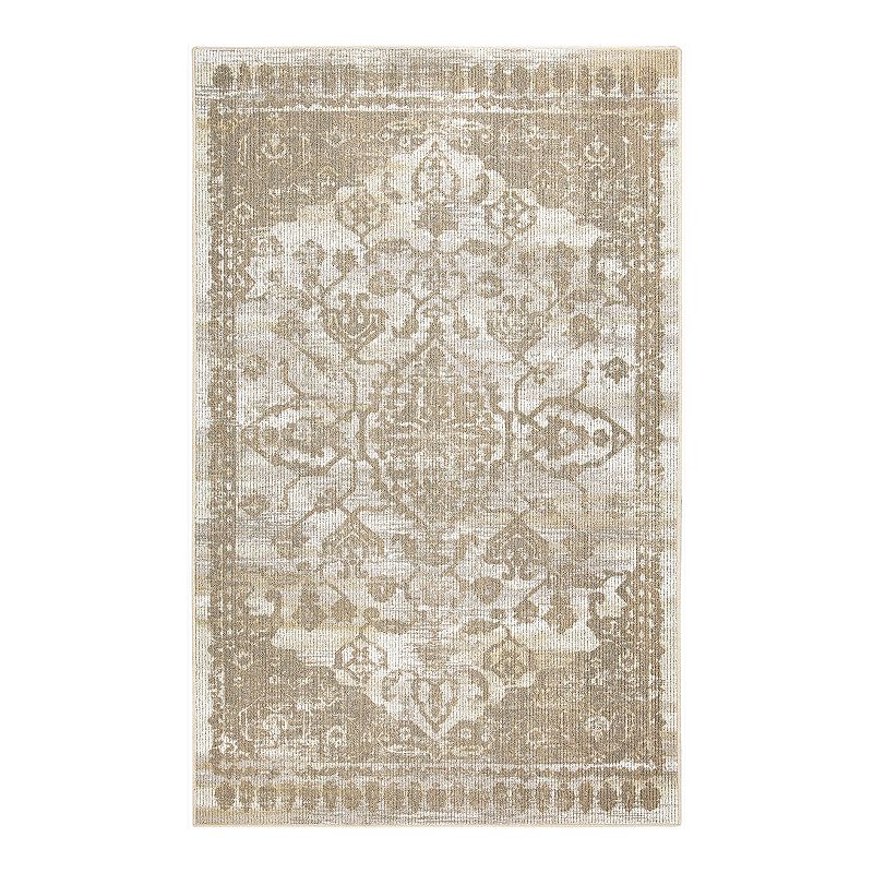 Mohawk Home Heritage Clipstone Rug, Beig/Green, 5X8 Ft