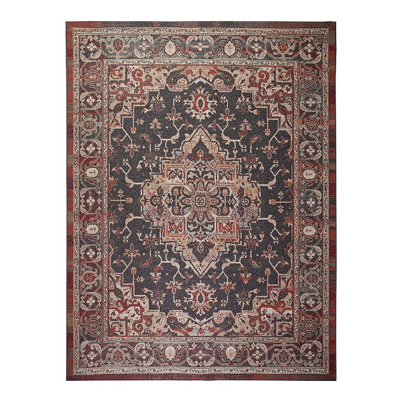 Mohawk Home Heritage Kizzy Rug, Multicolor, 5X8 Ft
