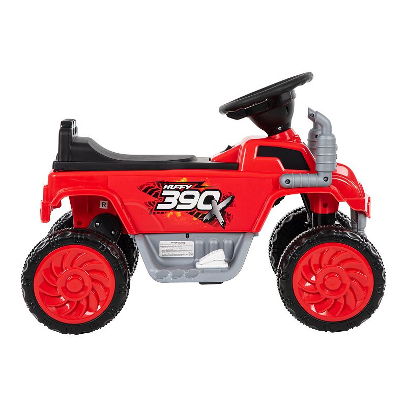 Huffy 390X 12-Volt Quad Ride-On, Red