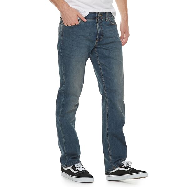 Urban Pipeline Ultraflex Straight Leg Medium Rise Black Jeans Mens Size  33x31