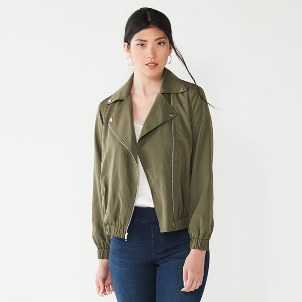 Nine west moto jacket store