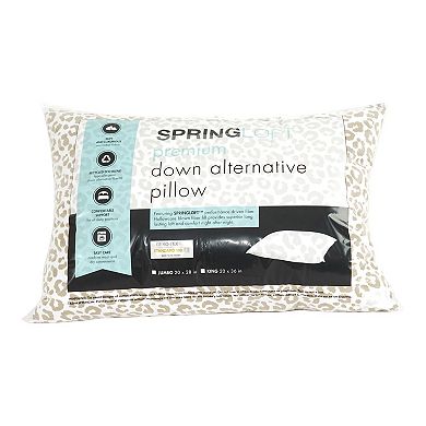 Down Home Springloft Single Printed Jumbo Pillow