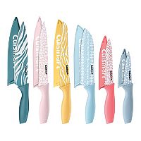 Cuisinart 12-Piece Animal Print Cutlery Set with Blade Guards