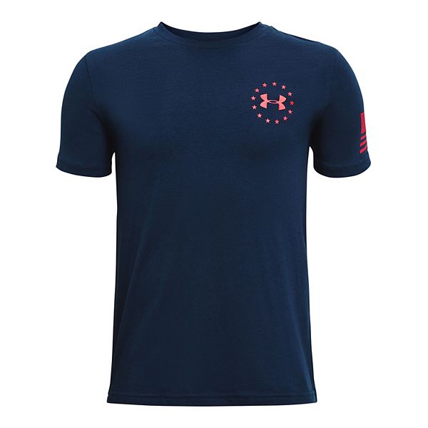 Boys under cheap armour freedom shirt