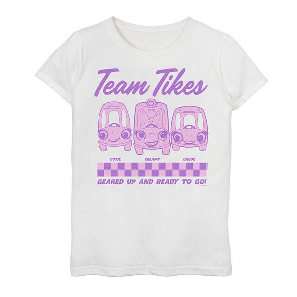 little tikes pink baseball tee