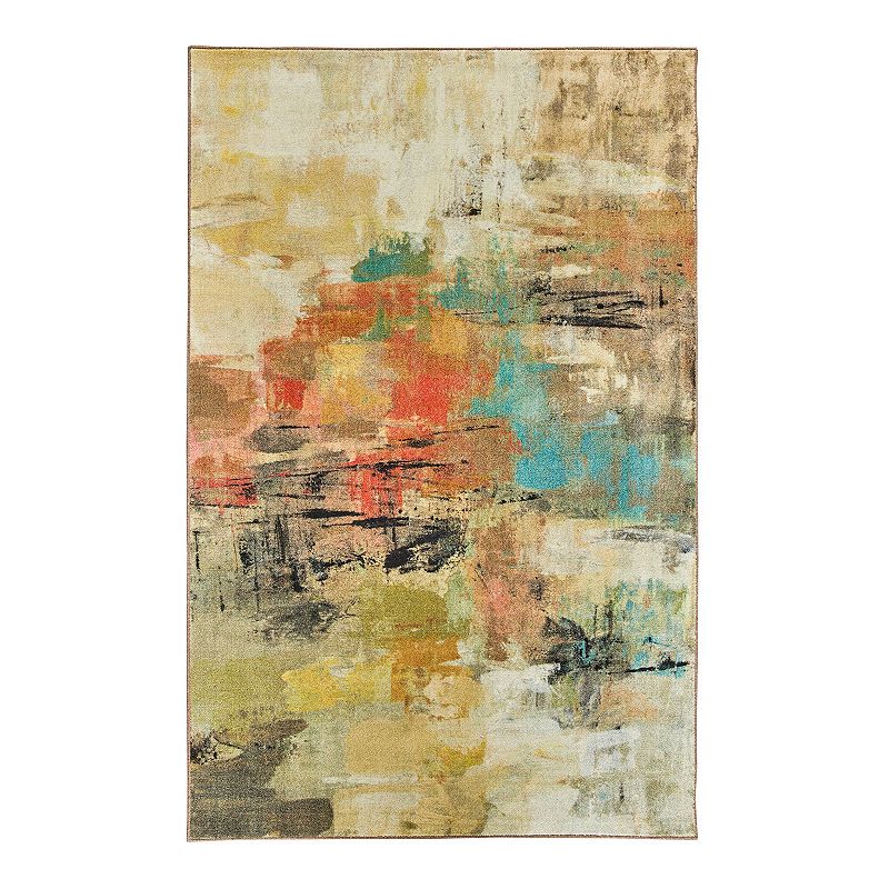 Mohawk Home Prismatic Painted Gaze Metropolitan Rug, Multicolor, 5X8 Ft