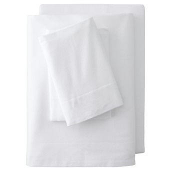 Lands' End Velvet Flannel Sheet Set or 2-pack Pillowcase Set