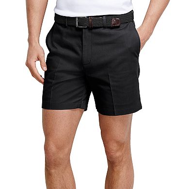 Men's Lands' End Comfort Waist 6-inch No-Iron Pleated Chino Shorts