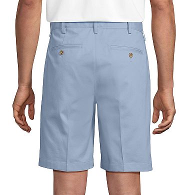Men's Lands' End Classic-Fit 9-inch No-Iron Chino Shorts