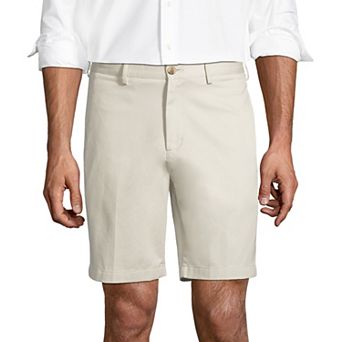 Men's Lands' End Classic-Fit 9-inch No-Iron Chino Shorts