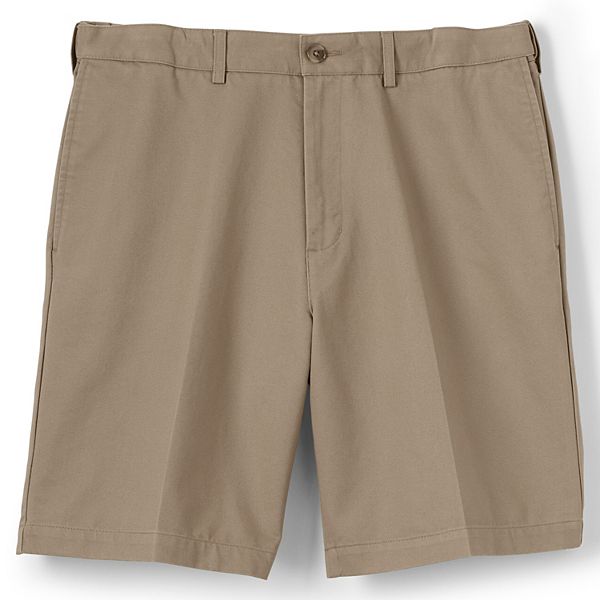 Men's Lands' End Comfort-Waist Classic-Fit 9-inch No-Iron Chino Shorts