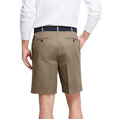 Big & Tall Lands' End Comfort Waist 9-inch No-Iron Chino Shorts