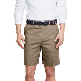 Big & Tall Lands' End Comfort Waist 9-inch No-Iron Chino Shorts