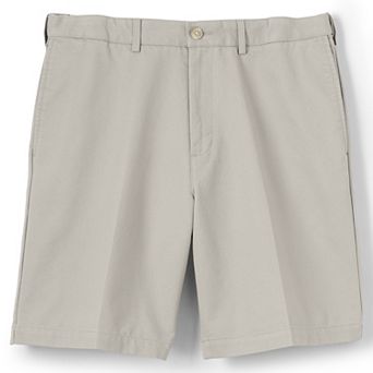 Big & Tall Lands' End Comfort Waist 9-inch No-Iron Chino Shorts