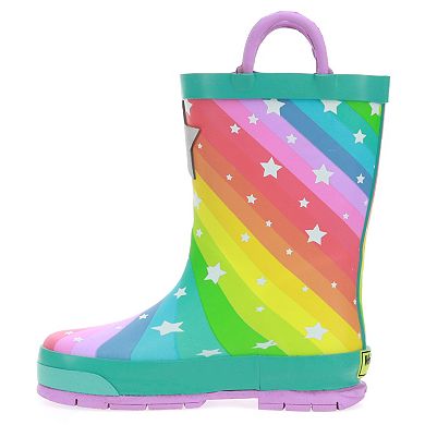 Western Chief Superstar Toddler Girls' Waterproof Rain Boots