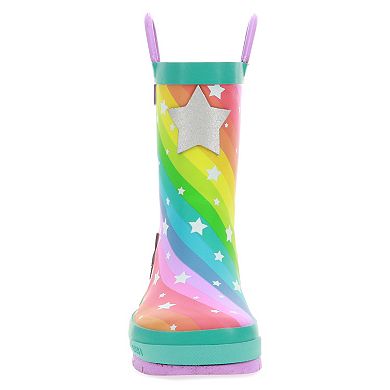 Western Chief Superstar Toddler Girls' Waterproof Rain Boots