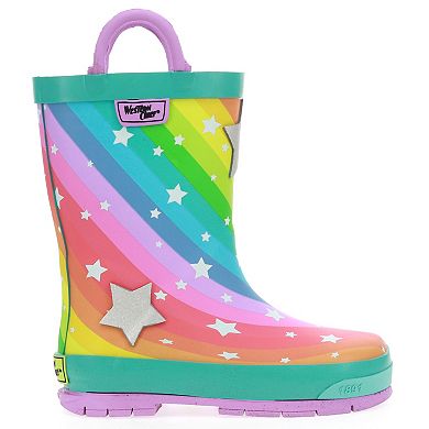 Western Chief Superstar Toddler Girls' Waterproof Rain Boots