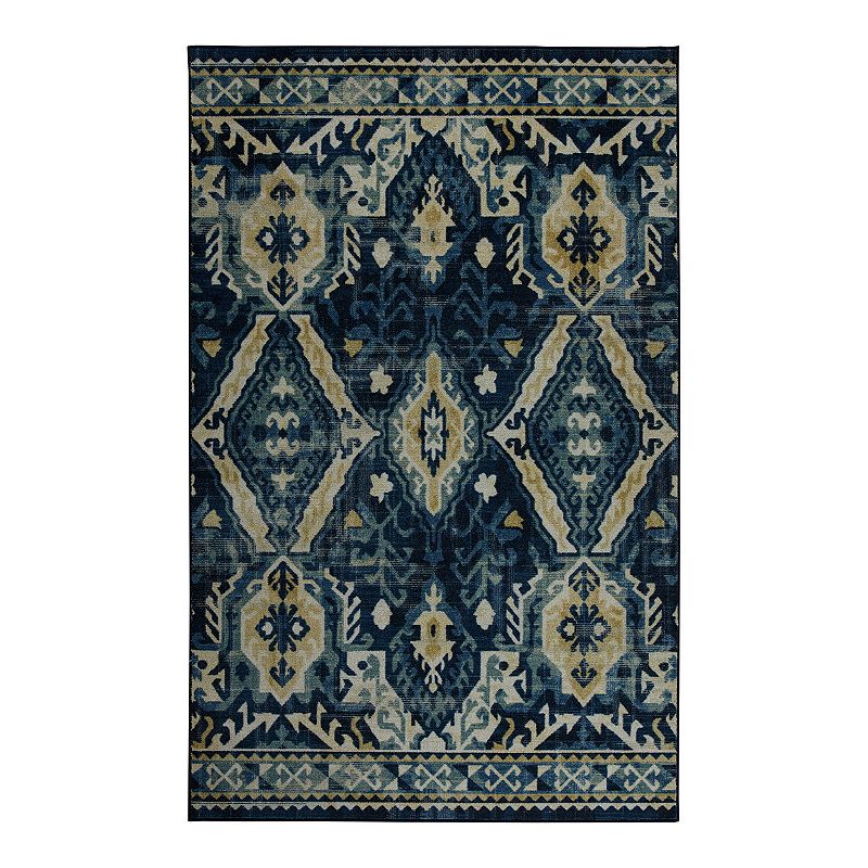 Mohawk Home Prismatic Rogelio Rug, Blue, 2X8 Ft