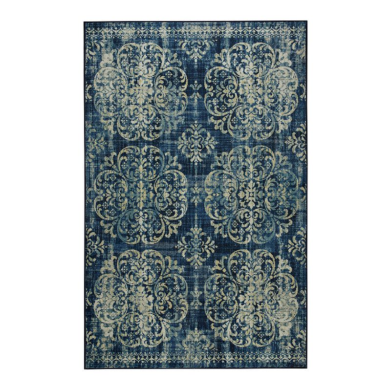 Mohawk Home Prismatic Portgate Rug, Blue, 8X10 Ft