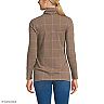 Lands' End Women's Petite Lightweight Turtleneck - Slim Fit Layering Top (Cotton/Rayon/Spandex Blend)