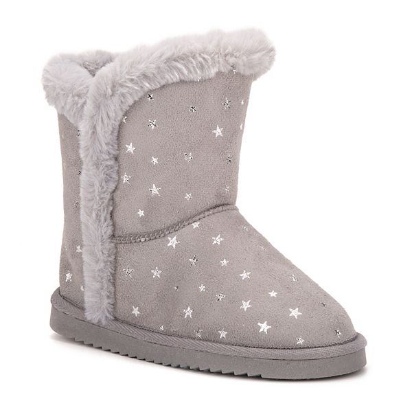 Olivia Miller Stars Girls' Slipper Boots