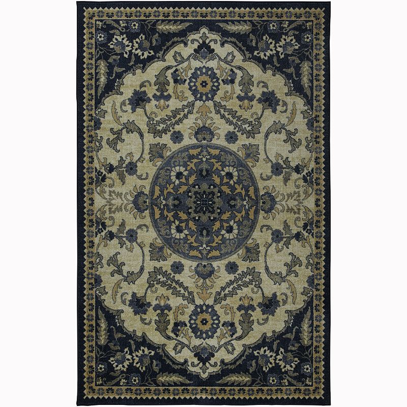 Mohawk Home Prismatic Shanay Rug, Blue, 8X10 Ft