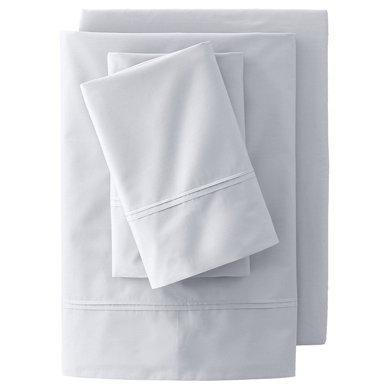 39552084 Lands End 200 Thread Count Percale Pintuck Sheet S sku 39552084