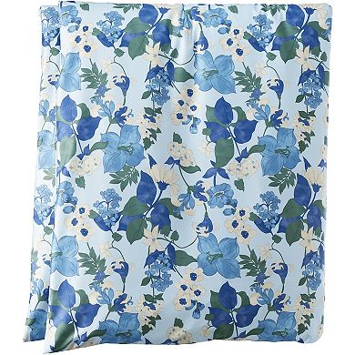 Lands' End No Iron Supima Sateen Printed Comforter
